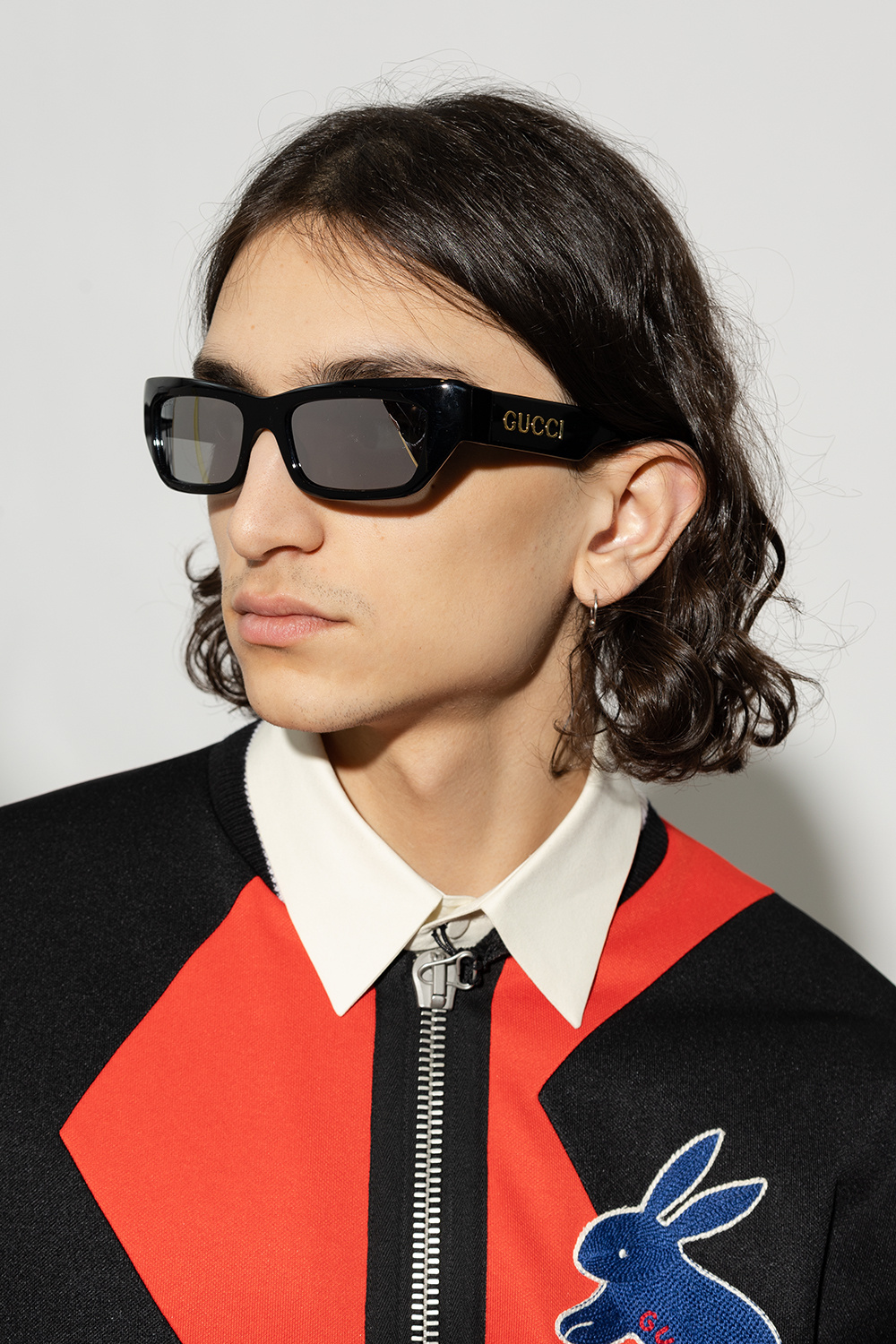 デパート 送料無料 Gucci Vitkac | Accessories Men's | logo with Sunglasses 小物